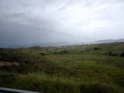 Grasslands northwest of the town of Pili, viewed from the bus from the Blue Lagoon Resort to Kos International Airport Hippocrates