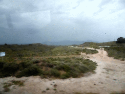 Hills northeast of the town of Irakleides, viewed from the bus from the Blue Lagoon Resort to Kos International Airport Hippocrates