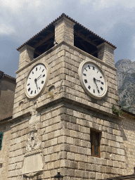 Facade of the Clock Tower at the Square of the Arms