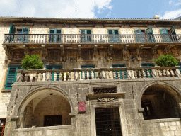 Facade of the Pima Palace at the Flour Square