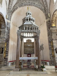Apse and altar of St. Tripun`s Cathedral