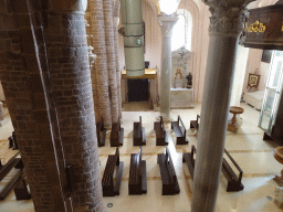 Nave of St. Tripun`s Cathedral, viewed from the museum at the upper floor