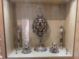 Relics at the museum at the upper floor of St. Tripun`s Cathedral