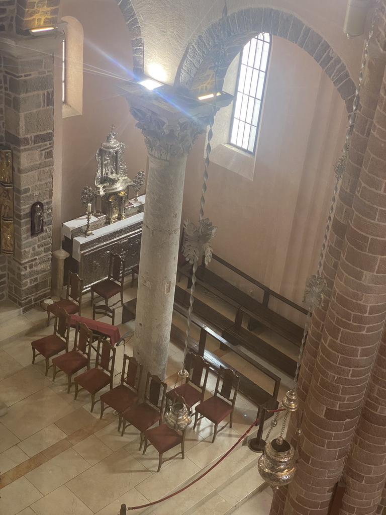 Nave of St. Tripun`s Cathedral, viewed from the museum at the upper floor