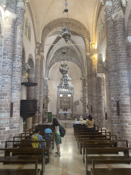 Nave, apse and altar of St. Tripun`s Cathedral