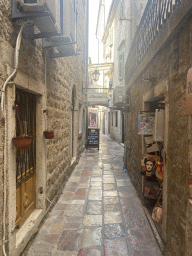 Alley from the St. Tripun`s Square to the Cinema Square