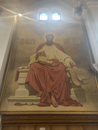 Painting of St. Luke the Evangelist at the Saint Nicholas Church