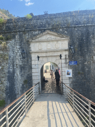 The Scurda Gat at the northern city walls, viewed from the Scurda Bridge over the Scruda river