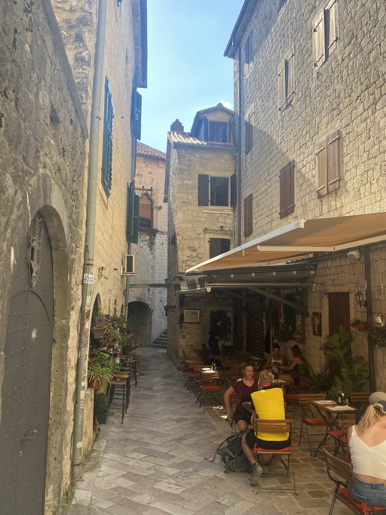 Street near the Old Kotor Prison