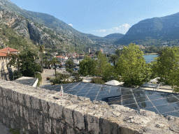 The Kotor Harbour and the Bay of Kotor, viewed from the northwestern city walls