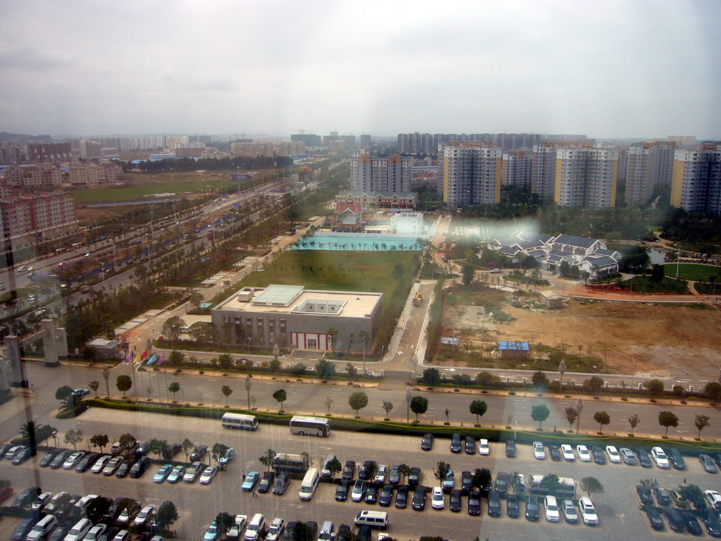 View from our room in Kunming Empark Grand Hotel