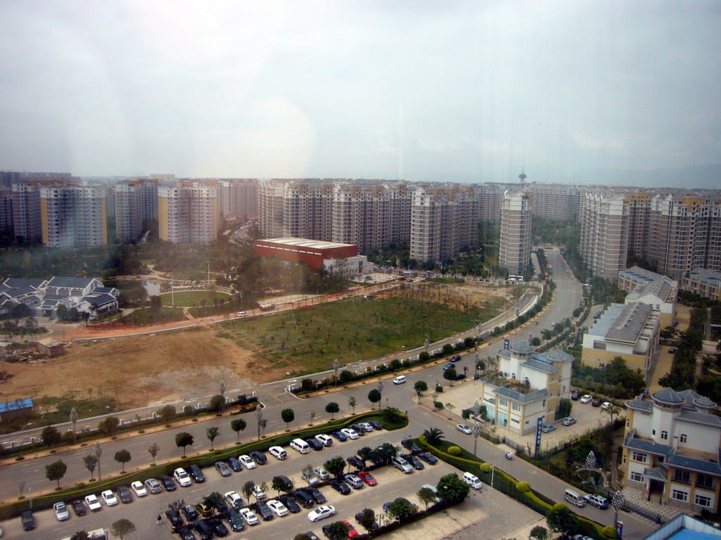 View from our room in Kunming Empark Grand Hotel