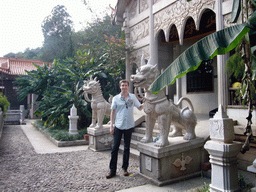 Tim at Yuantong Temple