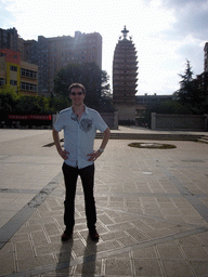 Tim at Xisi Tower