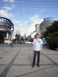 Tim at Dongsi Tower and Old Kunming