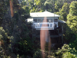 Red Peak Skyrail Station, viewed from the Skyrail Rainforest Cableway gondola