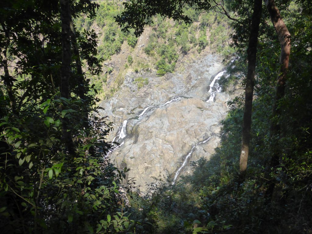 Barron Falls, viewed from the second viewpoint at the Barron Falls Skyrail Station