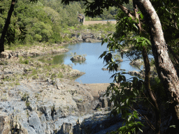 Lake at the top of the Barron Falls, viewed from the third viewpoint at the Barron Falls Skyrail Station