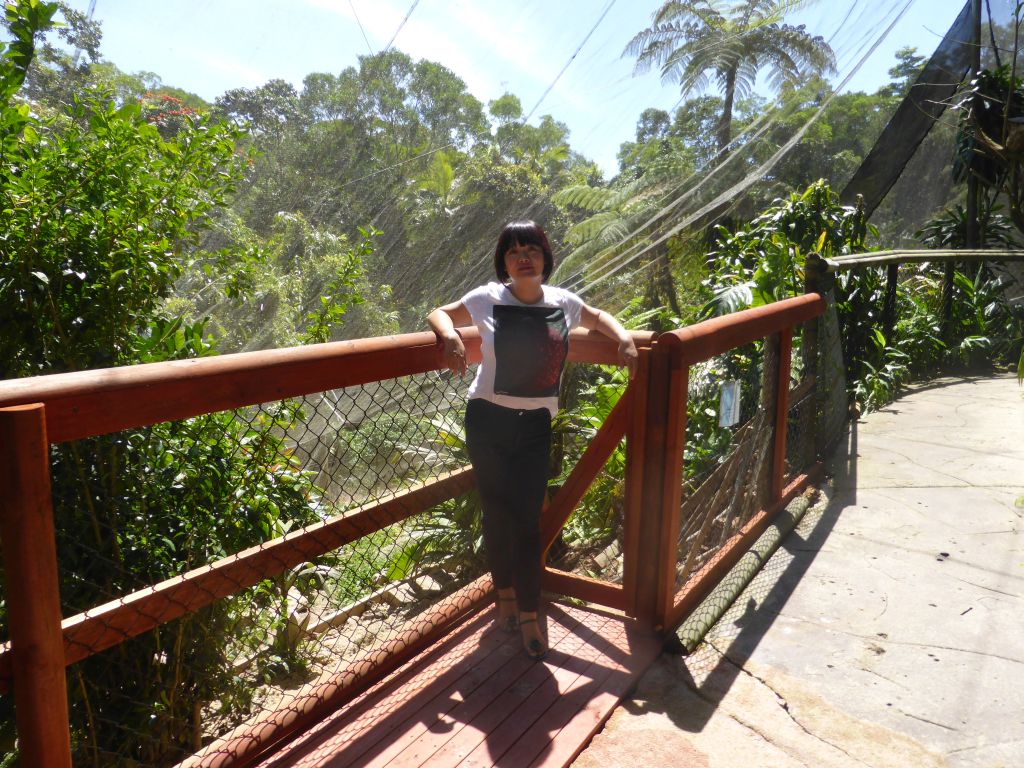 Miaomiao at the Birdworld Kuranda park