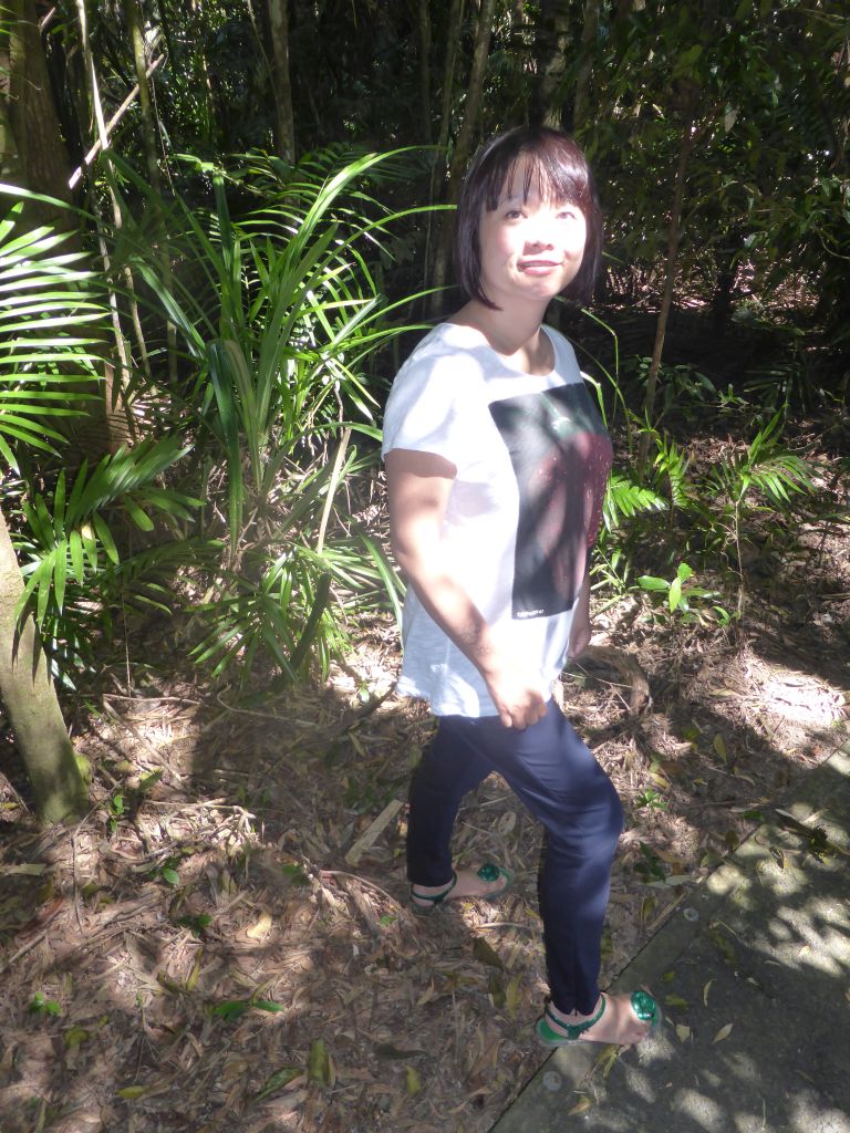 Miaomiao at the Jumrum Creek Walk