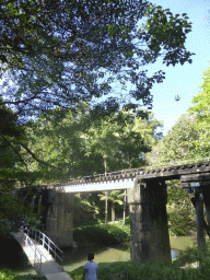 Railway bridge over Jumrum Creek at the River Walk
