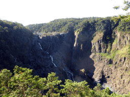 The Barron Falls, viewed from the viewing point at the Barron Falls Railway Station