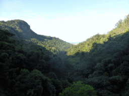 The Stoney Creek Gorge, viewed from the Kuranda Scenic Railway train at the Stoney Creek Falls Bridge