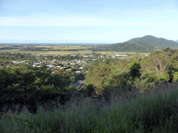 The town of Freshwater and Mount Whitfield, viewed from the Kuranda Scenic Railway train near the North Peak