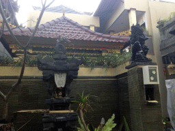 Shrine in front of a house in a small street at the south side of town