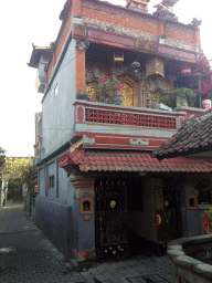 House in a small street at the south side of town