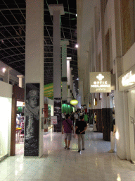 Interior of the Discovery Shopping Mall at the Jalan Kartika Plaza