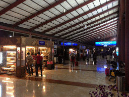 Shops at the departures hall at the SoekarnoHatta International Airport of Jakarta