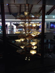 Decorations at the departures hall at the SoekarnoHatta International Airport of Jakarta