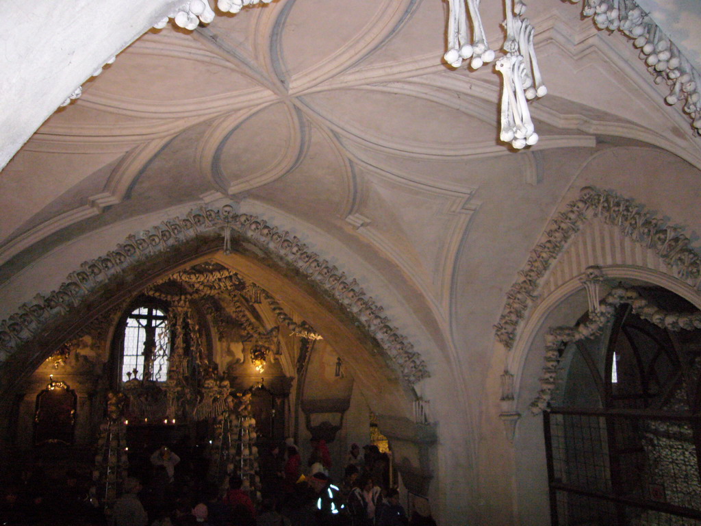 Central hall of the Sedlec Ossuary