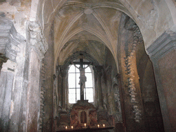 Altar in the Sedlec Ossuary