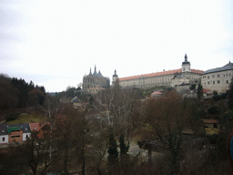 St. Barbara`s Cathedral and the Jesuit College, from the Town Hall