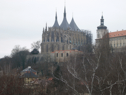 St. Barbara`s Cathedral, from the Town Hall