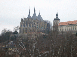 St. Barbara`s Cathedral, from the Town Hall