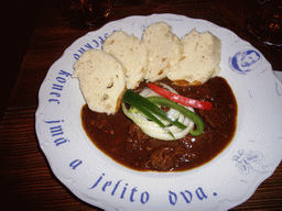 Typical Czech dish