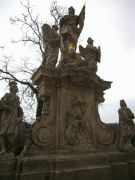 Statue at the road along the Jesuit College