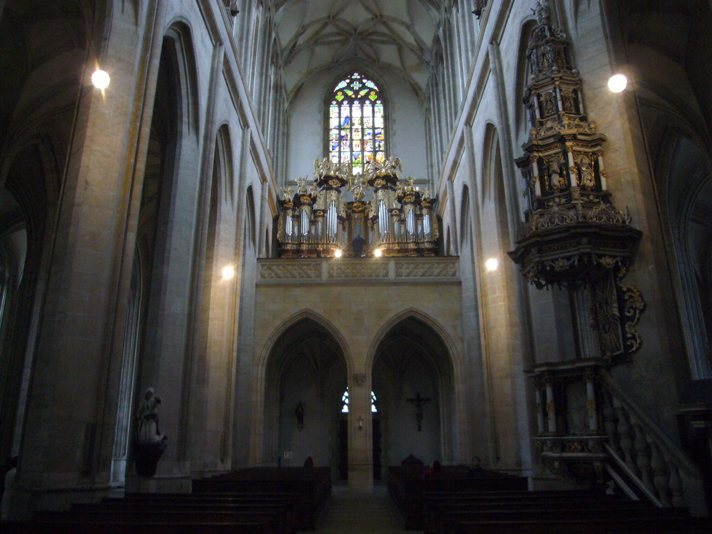 The organ of St. Barbara`s Cathedral