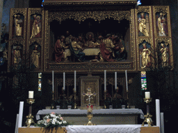 An altar in St. Barbara`s Cathedral