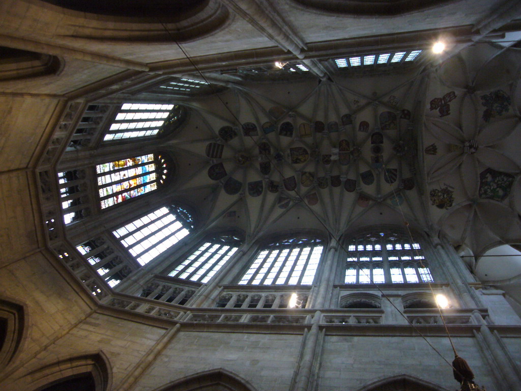 The vault of St. Barbara`s Cathedral