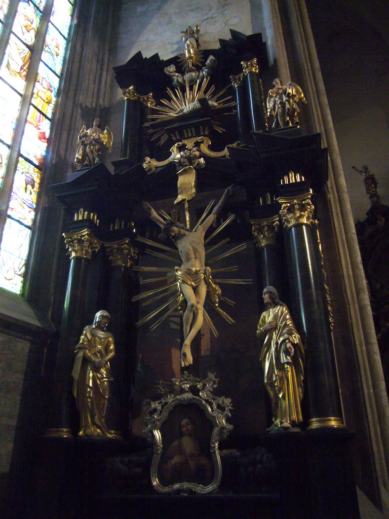 Jesus shrine in St. Barbara`s Cathedral