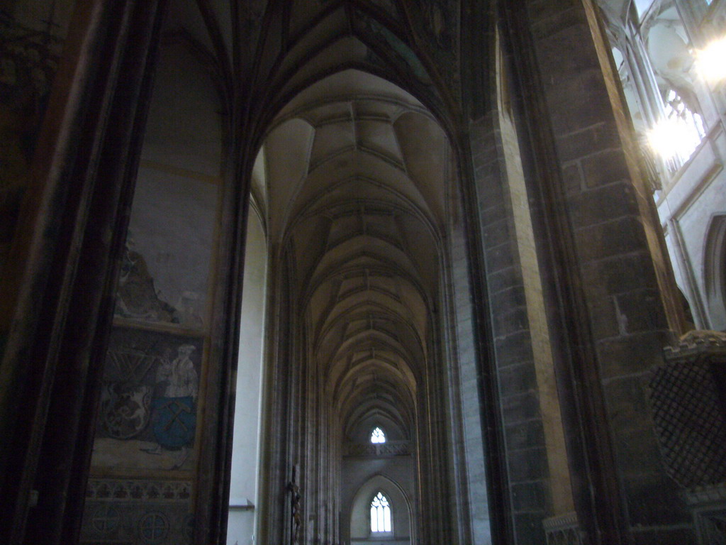 Inside St. Barbara`s Cathedral