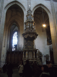 Inside St. Barbara`s Cathedral