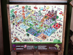 Map of the Berkenhof Tropical Zoo