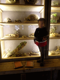 Max at the Nature Classroom at the Berkenhof Tropical Zoo