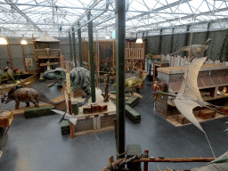 The Dino Expo at the Berkenhof Tropical Zoo, viewed from the Nature Classroom