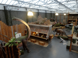 The Dino Expo at the Berkenhof Tropical Zoo, viewed from the Nature Classroom